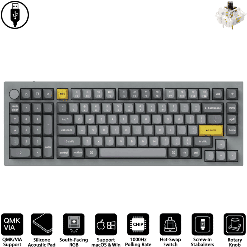 Keychron Q12 Fully Assembled (Knob Version)